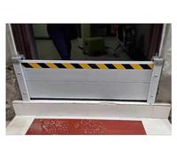 Barrera de protección contra inundaciones, Barrera de Aluminio Reutilizable, Longitudes de 5 m a 1 m, 40 cm de Altura, represa Temporal para la Entrada del Garaje, protección eficaz contra i