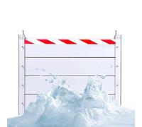 Barrera de protección contra inundaciones, Barrera de protección contra inundaciones - Puerta divisoria Temporal para Exteriores, 200x100cm, Ideal para el Control del Agua, la Defensa contra