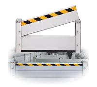 Barrera de protección contra inundaciones, Barrera Desmontable de 40 cm, Deflector de 15,7 Pulgadas para Garaje, Entrada de vehículos y protección del hogar, Defensa contra inundaciones Dura