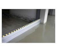 Barrera de protección contra inundaciones, Barrera Desmontable de Aluminio para Puertas de Garaje y sótano, 60 cm de Alto, 4 m de Largo, Tope de Agua para portones Delanteros y Puertas Corre