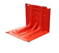 Barrera de protección contra inundaciones, Barrera telescópica Ajustable en Forma de L - 8 Piezas de plástico ABS para Puertas de Casas y centros comerciales - Defensa de Emergencia contra i