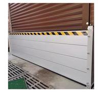 Barrera de protección contra inundaciones, barreras de Aluminio a Medida para garajes y entradas de vehículos, de 0,9 m a 5,2 m, Muro Anti-inundaciones Desmontable y Reutilizable, diques TEM