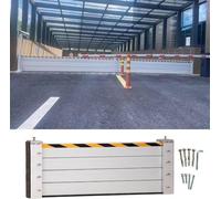 Barrera de protección contra inundaciones, barreras de Aluminio para la protección del hogar contra inundaciones - Sistema de viga de represa Reutilizable de 3 Metros para el Control del AGU