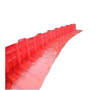 Barrera de protección contra inundaciones en forma de L IEHFDCA - Junta de agua de emergencia for garaje, almacén y hogar(3pcs)