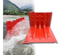 Barrera de protección contra inundaciones, paneles deflectores extraíbles en forma de L para protección móvil contra inundaciones, ideal para centros comerciales, estaciones de metro, garajes y presas