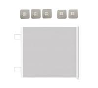 Barrera de Puerta retráctil para Mascotas - Puerta Ajustable para Mascotas | de Seguridad para Ahorrar Espacio, diseño de Montaje, Panel de Malla Duradero, Ideal para Perros y Gatos