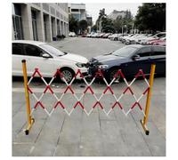 Barrera de seguridad expandible para control de multitudes y gestión del tráfico, diseño retráctil para una fácil instalación y almacenamiento, ideal para eventos al aire libre y seguridad en la