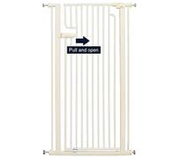Barrera de Seguridad Extra Alta de 130 cm, Valla para Puerta Anti-Gatos, Protector de Malla Extensible, Puerta Duradera para recinto para cotas, Valla antisalto para Gatos (Color: Alto 130 c