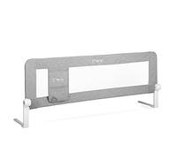 Barrera de Seguridad MoMi Lexi para cunas de bebé y Camas de niño de 18 Meses a 5 años, Barrera 148x43x30 cm para colchones de 15 a 25 cm, Plegable 180°, Funda Lavable