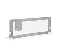 Barrera de Seguridad MoMi Lexi para cunas de bebé y Camas de niño de 18 Meses a 5 años, Barrera 148x64x30 cm para colchones de 15 a 25 cm, Plegable 180°, Funda Lavable