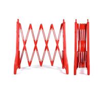 Barrera de Seguridad, Puerta de Barrera de Seguridad portátil y Extensible, Valla de tráfico retráctil rellena de Agua, Barricada de plástico para Exteriores para Control de multitudes y seg