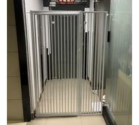 Barrera de Seguridad Reforzada para Gatos para Puertas, con fijación a presión Barreras de Seguridad para bebés con Cerradura, para Separar a Varias Mascotas(48x73in(122x185cm))
