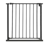 Relaxdays Barrera de seguridad 75-100 cm negro