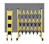 Barrera de seguridad retráctil para obras de construcción, barrera extensible portátil para ascensores al aire libre y protección de carreteras