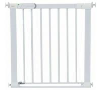 Barrera de seguridad Safety 1st Flat Step 73-80cm (máx. 101cm) Blanca - Sin Tornillos, Apertura con una Mano, Ultraplana