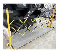 Barrera de tráfico portátil expandible para valla de seguridad, ideal para protección de peatones, escuelas, centros comerciales y estaciones de servicio, solución versátil de control de multitudes