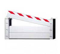 Barrera Deflectora De Protección Contra Inundaciones H 60cm x L 280cm,Barrera De Aluminio Reutilizable, Diseño De Módulo De Unidad Resistente, Puerta Deflectora De Control De Inundaciones