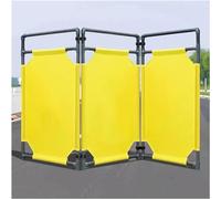 Barrera extensible retráctil de 99 cm de alto para control de multitudes, ideal para parques infantiles, parques, hoteles y eventos, sistema versátil de protección de carril de tráfico