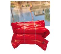 Barrera flotante de aceite para control de inundaciones, PVC ligero para una instalación rápida para evitar la contaminación del agua