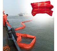 Barrera flotante de contención de derrames de petróleo marino para un control eficaz del agua y el aceite en lagos y océanos