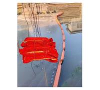 Barrera Flotante PVC para Aceite, Uso Marino Ríos Lagos Puertos(0.35x10 meter)