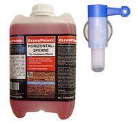 Barrera horizontal seca pared 5 litros con boquilla gratis por pedido | líquido | procedimiento de inyección | hidrófobo | para inyección de agujeros