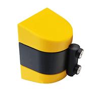 Barrera magnética retráctil Pared para Colas, cinturón retráctil, cinturón Aislamiento plástico ABS para Montaje Pared, Retractor cinturón Seguridad, para Tiendas minoristas, aeropuertos y Bancos.