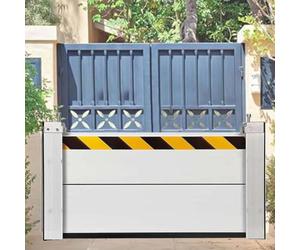 Barrera MóVil De ProteccióN contra PortáTil Inundaciones En Puertas Barrera De AleacióN De Aluminio De Defensa contra Inundaciones En Puertas Reutilizable Barrera MóVil De ProteccióN,Plata,185 * 60cm
