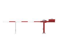 Barrera para caminos, barrera Mannus, con contrapeso y apoyo pendular amortiguado