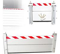 Barrera Para Inundaciones H 20 40 60 80 100 120 140cm Barrera Anti Inundaciones Para Garaje Puertas Barrera De Protección Contra Inundaciones(L 150CM,H 100CM)