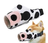 Barrera para perros impresos, protección para perros, diseño de , rejilla de aire, hocico para mascotas, lazo ajustable contra cubierta bucal para pastor alemán Husky Labrador Retriever