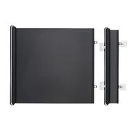 Barrera Puerta Perros, Seguridad, Extensible, Puertas De Malla Protectores Extra Anchas para Perros para Mascotas De Bebé, No Drilling Retractable Baby Gate, 110x78 Cm