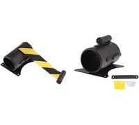 Barrera retráctil de acero inoxidable - Cuerda de seguridad montada en la pared de 5 m para museos, cines, eventos, duradera, fácil instalación, barandillas ajustables para control de multitudes
