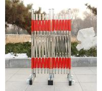 Barrera retráctil de Acero Inoxidable - Puerta de Control de tráfico portátil e Impermeable, Puerta de Seguridad Ajustable para Mascotas para Eventos al Aire Libre, Uso doméstico, Parques y