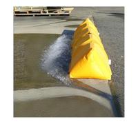 Barreras contra inundaciones, barrera de agua plegable de emergencia para puertas de garaje del hogar, 30 cm de altura, ideal para preparación de huracanes y protección contra inundaciones
