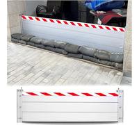 Barreras Contra Inundaciones Para Puertas De Patio Barrera De Protección Contra Inundaciones Para Calles Muro De Barrera Anti Inundaciones Para Exteriores E Interiores Puerta Garaje(L 160CM,H 120CM)