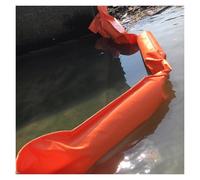 Barreras de contención de derrames de petróleo, Barrera Flotante de contención de derrames, Barrera de petróleo de PVC de 13.8 a 59.1 Pulgadas, Cerca Duradera para desechos fluviales, contro