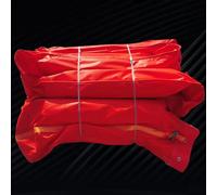 Barreras de contención de derrames de petróleo, barreras flotantes de PVC de Alta Resistencia para Puertos y ríos - Barrera de contención de petróleo Reutilizable, 10 m x 80 cm, Ideal para e