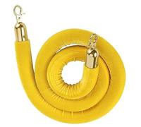 Barreras De Cuerda, Barrera Cola For Entrada VIP, Puntal Colgante For Hospital/banco/barrera Control Multitudes(Yellow,0.9M/36Inch/3Ft)