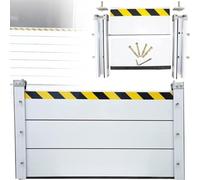 Barreras de defensa contra inundaciones, reutilizables en caso lluvias intensas, for hospitales, escuelas, caminos acceso y almacenes(80 * 60cm)