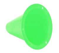 Barreras de Fútbol Portátiles de Cono de Entrenamiento de Fútbol de 10 Uds para Fácil Transporte, para Entrenadores de (Green)