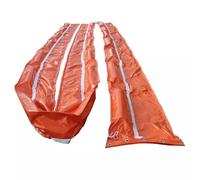 Barreras de inundación de PVC y brazos flotantes de aceite para control de la contaminación del agua con múltiples bolsas de aire