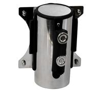 Barreras de seguridad de cuerda, correa retráctil para control de masas, barrera magnética, retractable | Barreras de seguridad montadas en la pared, cinturón retráctil con carcasa de acero inoxidable