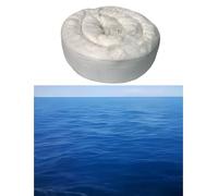 Barreras flotantes de contención de derrames de petróleo, Barrera Flotante Absorbente de rápida absorción para Agua, estanques y ríos | Solución de Respuesta Ante emergencias | 1000 cm de lo