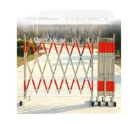 Barreras protectoras retráctiles, puertas de seguridad de acero inoxidable engrosadas, vallas con bases texturizadas y de colores brillantes, aptas for centros comerciales.(1.2x2m)