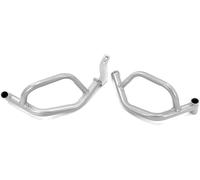 Barres protection motos Barra de protección superior e inferior para motocicleta para VOGE DS525X DSX 525 2023-2024(A-Lower silver 2023)