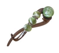 Barrette torsadée élégante - Pince à cheveux tendance avec perles décoratives pour femme, pince à mâchoire antidérapante pour tacos de cheval et chignons, accessoire de cheveux chic pour maman, fille