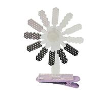 Barrettes de pelo, sin deslizamiento, accesorios de diseño, 3,15 x 2,36 x 0,39 pulgadas, ligero sostenido, para adolescentes, Wedding, Prom, School, Travel, Daily Wear, Events