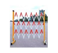 Barricada de metal retráctil, valla de tráfico expandible para un control eficaz de multitudes y seguridad en espacios públicos, barrera duradera y portátil para eventos y obras de construcción