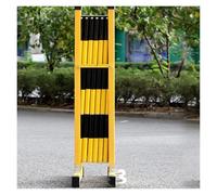 Barricada metálica expandible, Valla de tráfico retráctil, Valla de Barricada expandible con 2 Ruedas, Barricada de tráfico para Metro, autobús, estación, Aeropuerto, ama